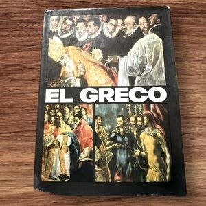 Vintage 1975 EL Greco Art HB Book, Featuring Art of EL Greco, Printed in Romania